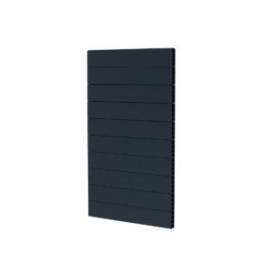 Aluminium Gate Infil Panels Pack of 10 and#8211 Anthracite Grey