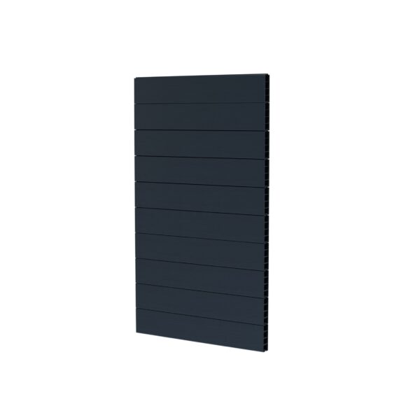 Aluminium Gate Infil Panels Pack of 10 and#8211 Black