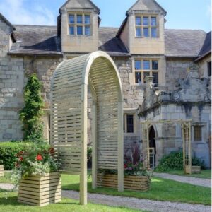 CONTARB Grange Contemporary Arbour Cut lifestyle