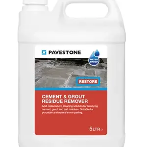 Cement and Grout Residue Remover 5LTR bottle