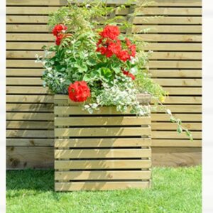 Grange contemporary square planter lifestyle
