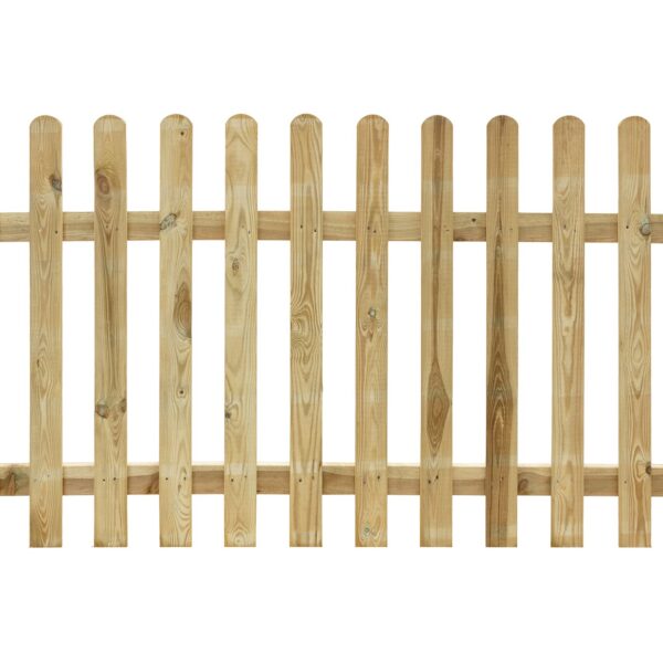 Grange Round Top Palisade Fence RTP12 01
