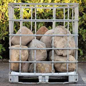 SCOB300 500C Long Rake Spar Scottish Boulders 300 500mm Crate Cut Out
