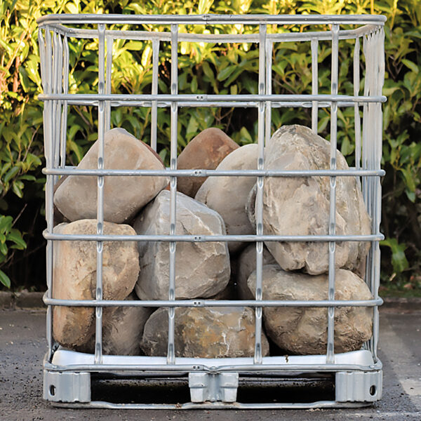 SCOB300 500C Long Rake Spar Scottish Boulders 300 500mm Crate Cut Out