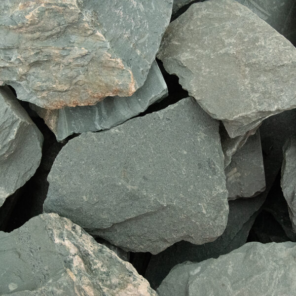 SLARG250C Green Slate Rockery c.250mm Crate LRS Cut Out