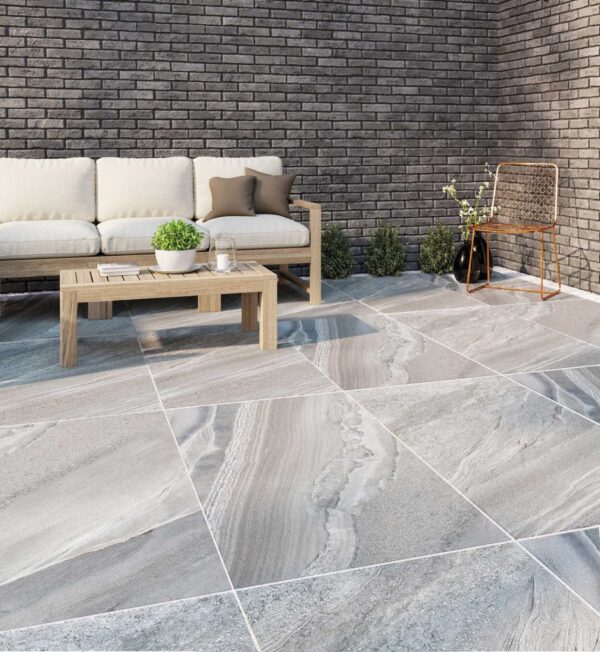 Spectrum Porcelain Paving Quartzite lifestyle