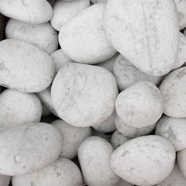 WHIB250C Long Rake Spar White Boulders c.250mm Crate LRS Cut Out