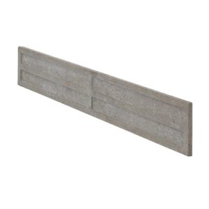 concrete rececessed gravel boards