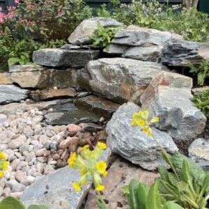 rustic slate rockery lifestyle