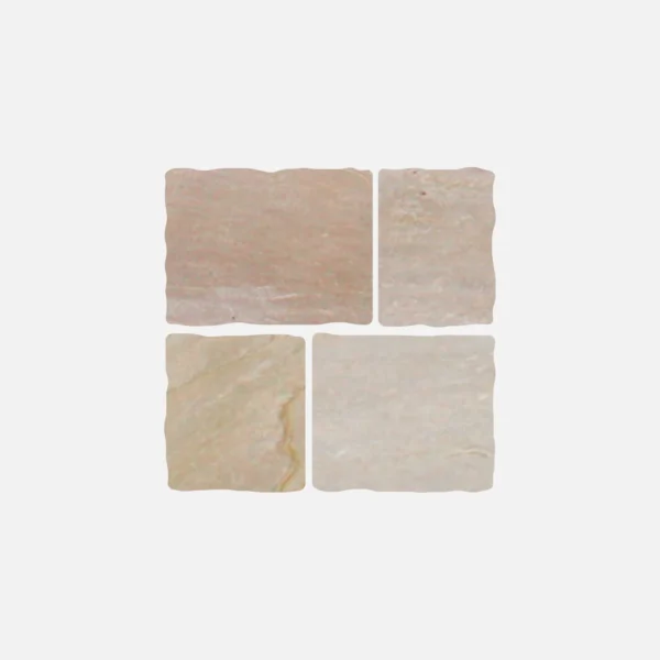 sandstone aged cobbles sunset blend