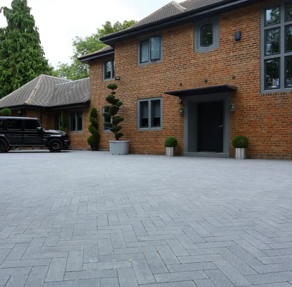 stonemaster dark grey driveway