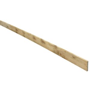 timber gravel board green