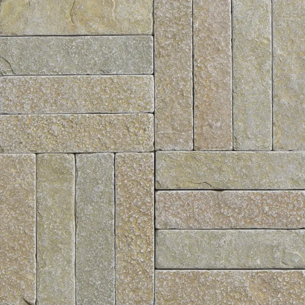 NATURAL STONE SLIMSETT Yellow Limestone Swatch