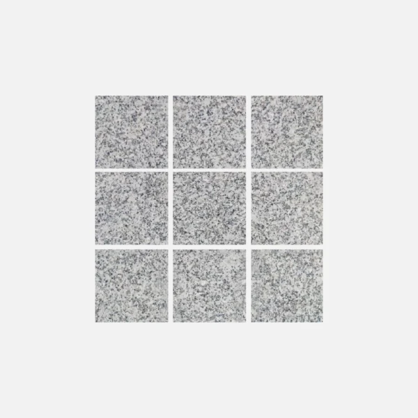 NaturalStone GraniteSetts Sawn Tumbled SilverGrey
