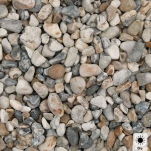 oyster pebbles dry