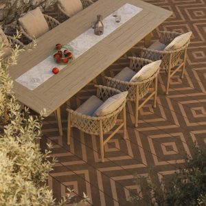 MDML196C Linear Coppered Oak Cameo 1